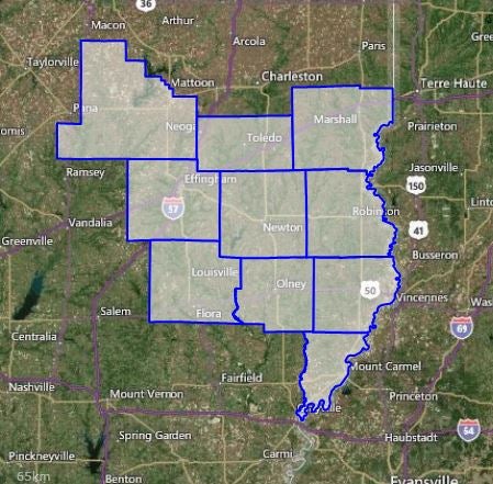 Norris Coverage Map